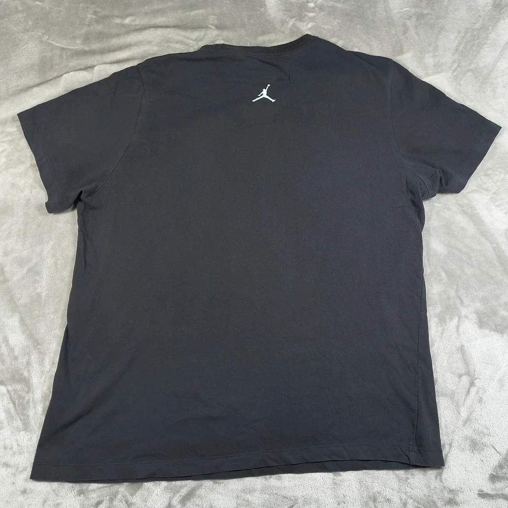 Air Jordan Shirt Mens XXL Nike Michael‎ Jordan Lightening Heavy Metal Dri Fit